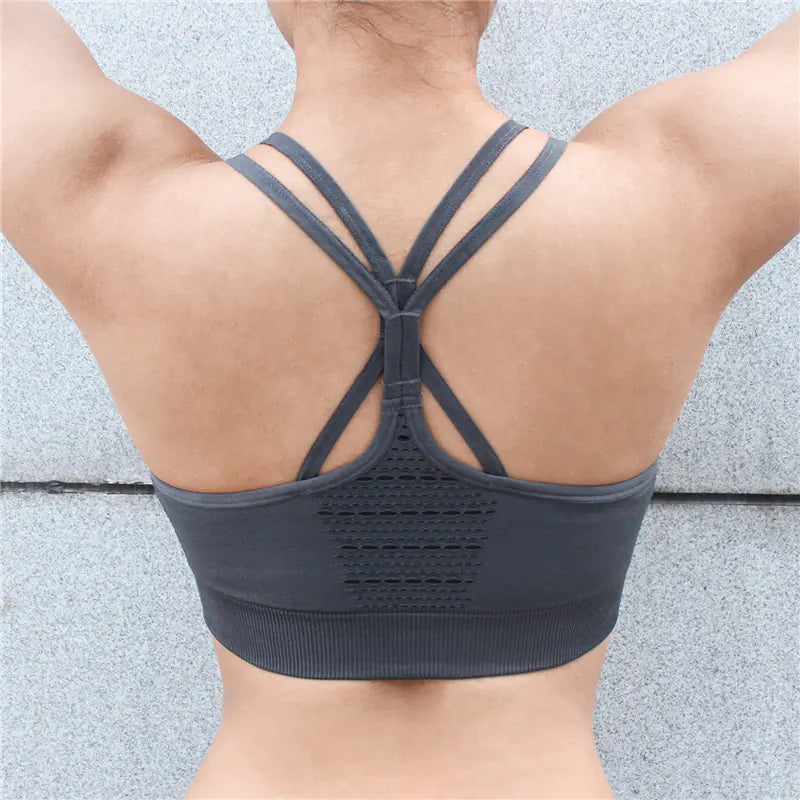 Cross Back Sports Bra