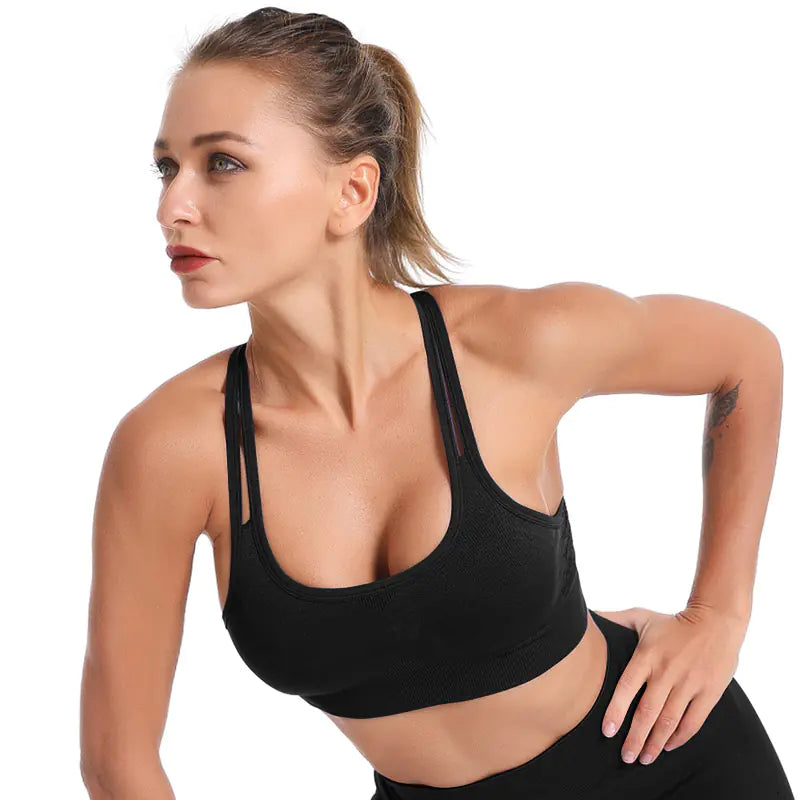 Cross Back Sports Bra