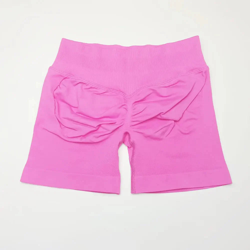 Seamless Shorts 4.5" Gym Shorts Scrunch Butt