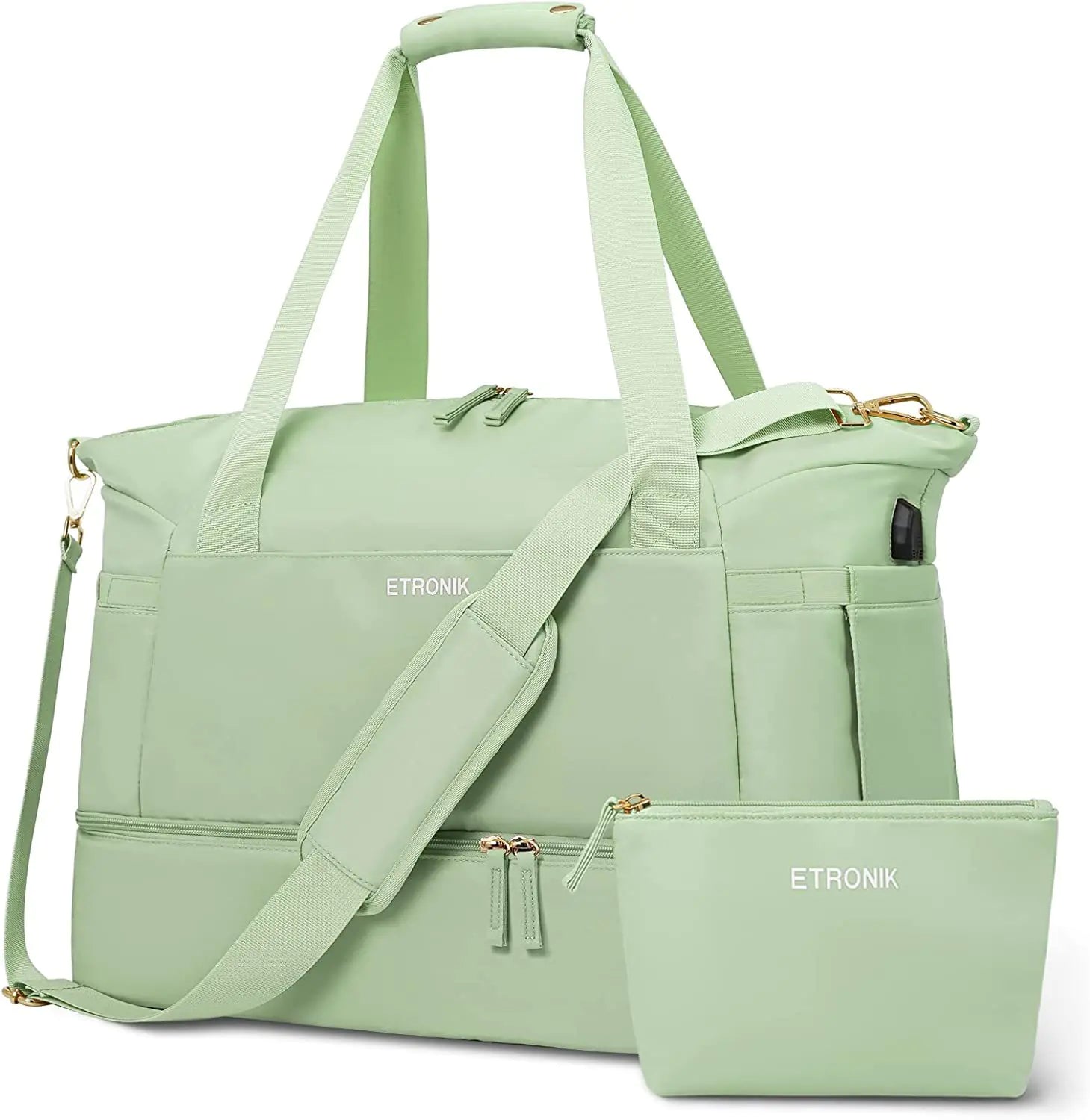 Large Gym bag with charging port
